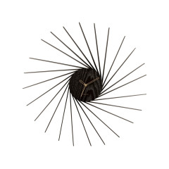 Nástenné hodiny Karlsson KA5890BK, 68cm